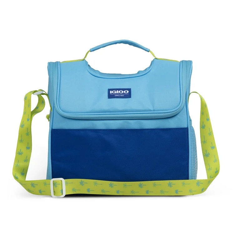 Igloo 18 Can Laguna Gripper Soft Sided Cooler, Aqua Water | Walmart (US)