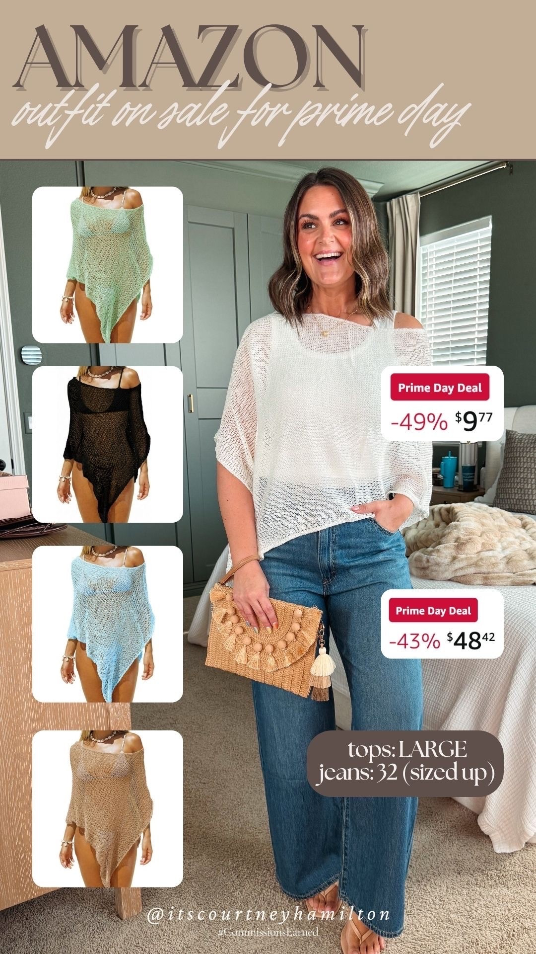 This outfit is on sale from Amazon for Prime Day!! Tops are a large and jeans are a 32 (I sized up!)

Sale alert, finds under 50, casual outfit, Courtney Hamilton

#LTKSeasonal #LTKootd #LTKMidsize