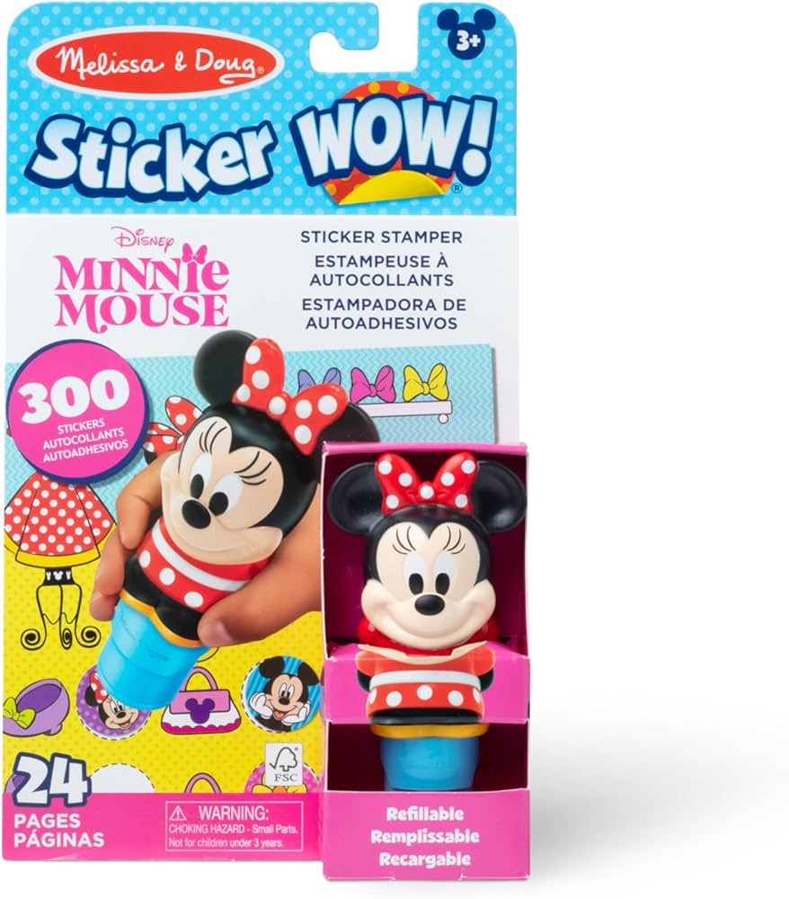 Melissa & Doug Sticker WOW! Activity Pad & Sticker Stamper - Minnie | Amazon (CA)