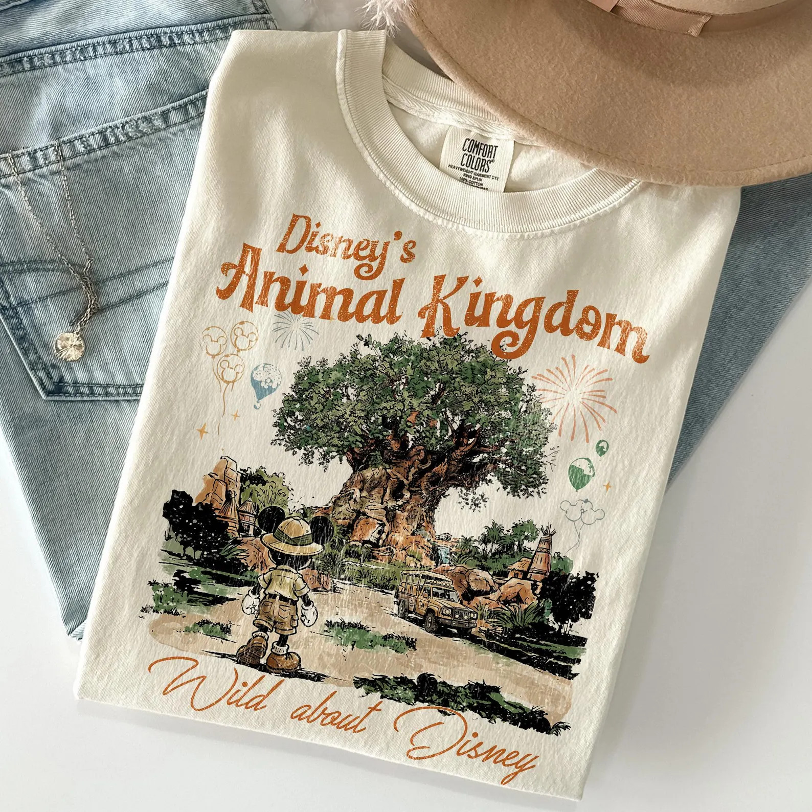 Comfort Colors Disney Animal Kingdom Safari Shirts, Disney Safari Mode Tee, Mickey Mouse Trip Shi... | Etsy (Global)
