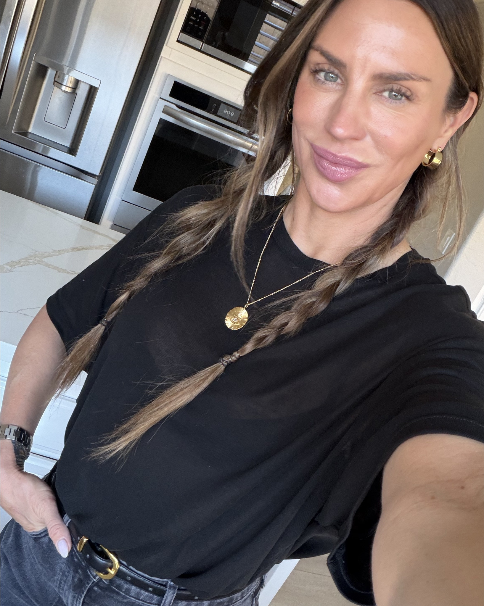 Black casual outfit 🖤🖤🖤

#LTKOver40 #LTKootd