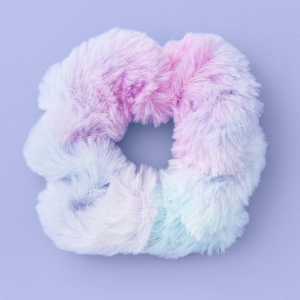 Girls' Tie-Dye Faux Fur Twister - More Than Magic™ Purple | Target