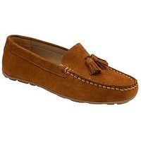 Ravel Bute Loafers - Tan Suede | Very (UK)