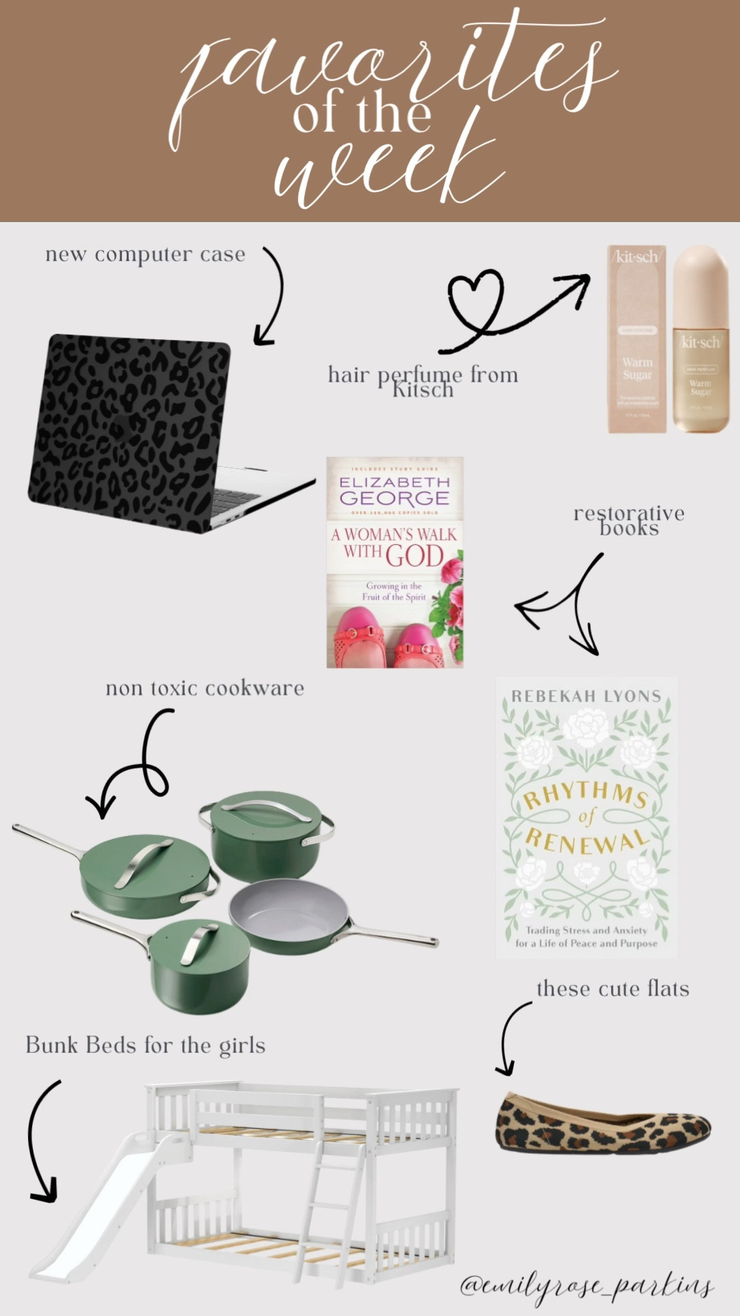 Weekly favorite finds 🫶🏼✨ hair perfume, non toxic bakeware and cookware, good books, computer cases - all would make great gifts too! 

#LTKGiftGuide #LTKHoliday #LTKdayinmylife