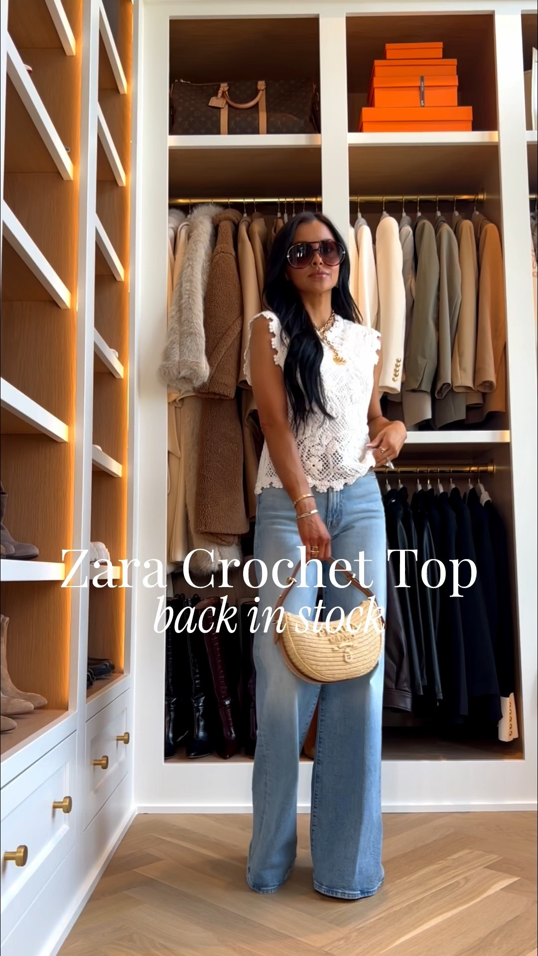 Zara new arrivals for spring that are back in stock 
Zara crochet top wearing an XS - - perfect for Easter!
Mother denim wearing a 24 - run TTS 
 crochet white top
Gucci necklace 
Easter outfit ideas / spring outfit ideas / spring break outfit / beach vacation outfit / date night outfit / Zara Haul
@Zara 


#LTKPetite #LTKootd #LTKOver40