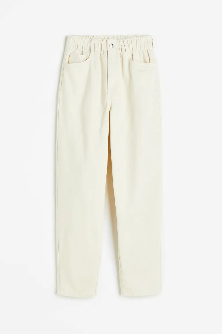 High Waist Twill Pants | H&M (US + CA)