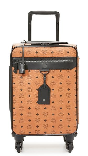 Mcm Trolley Cabin Suitcase - Cognac | Shopbop