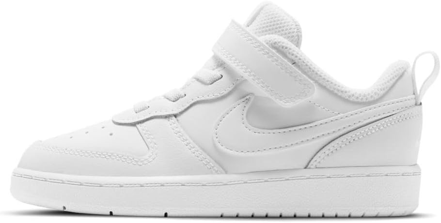 Nike Court Borough Low 2 (Infant/Toddler) White/White/White | Amazon (US)