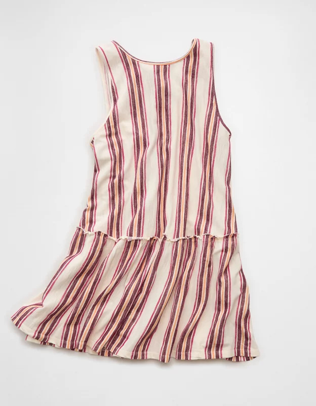 AE Sunchaser Tie-Back Mini Dress | American Eagle Outfitters (US & CA)