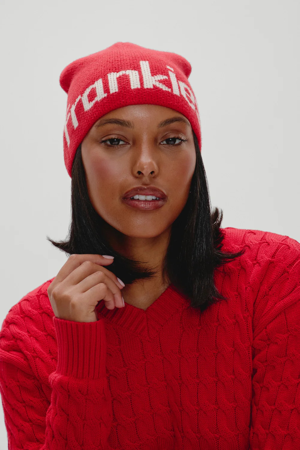 Bundle Up Knit Beanie | Frankies Bikinis