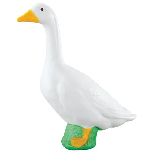 Fox Valley Traders Official Gaggleville 23" Large White Goose, Plastic Garden Décor, Vibrant and Clean Painted Goose Feet - Indoor or Outdoor Decorative Figurine for Garden, Patio, or Entryway Accent | Amazon (US)