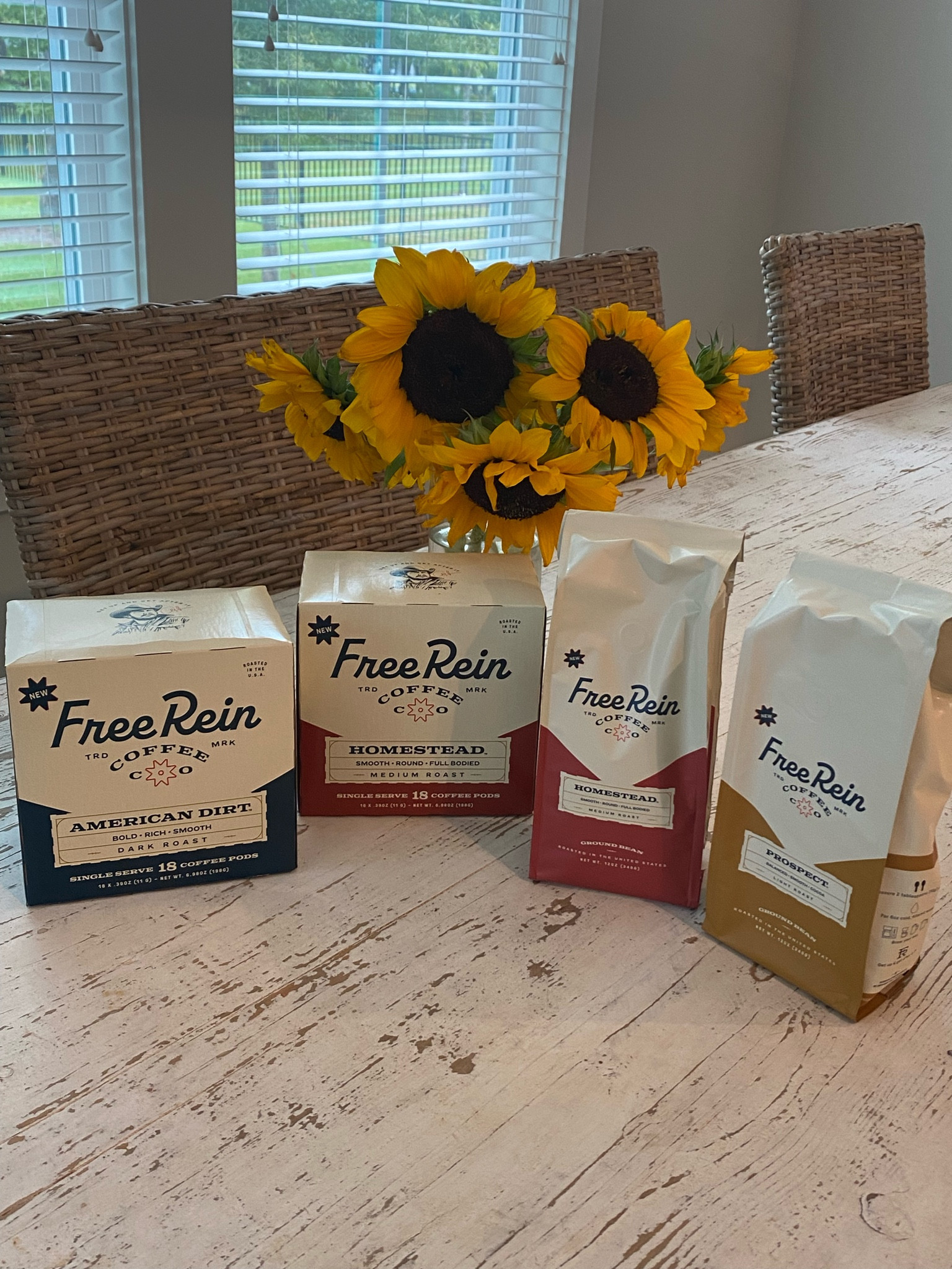 Great news- our favorite coffee is now available at Walmart! Free Rein (Rip from Yellowstone’s company) has been roasted in Texas for over 25 years- rich, smooth and flavorful! Try Homestead, American Dirt and Prospect to #getupandgetafterit 

#LTKHome