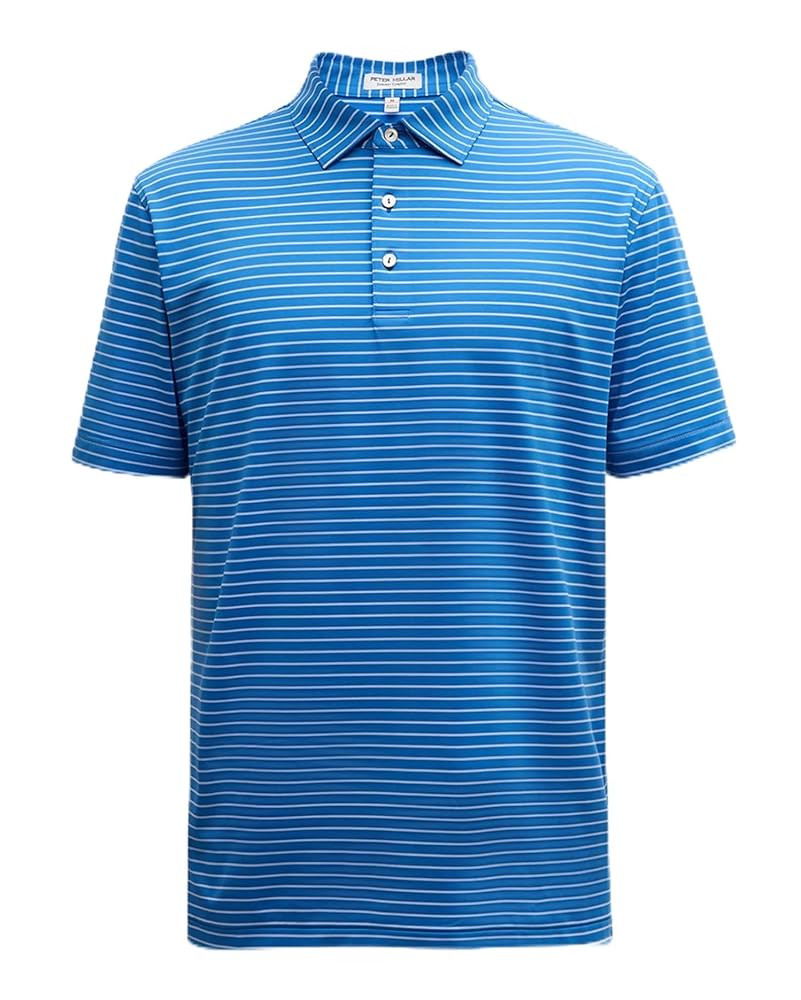 PETER MILLAR Men's Drum Stripe Performance Polo Shirt XXL | Amazon (US)
