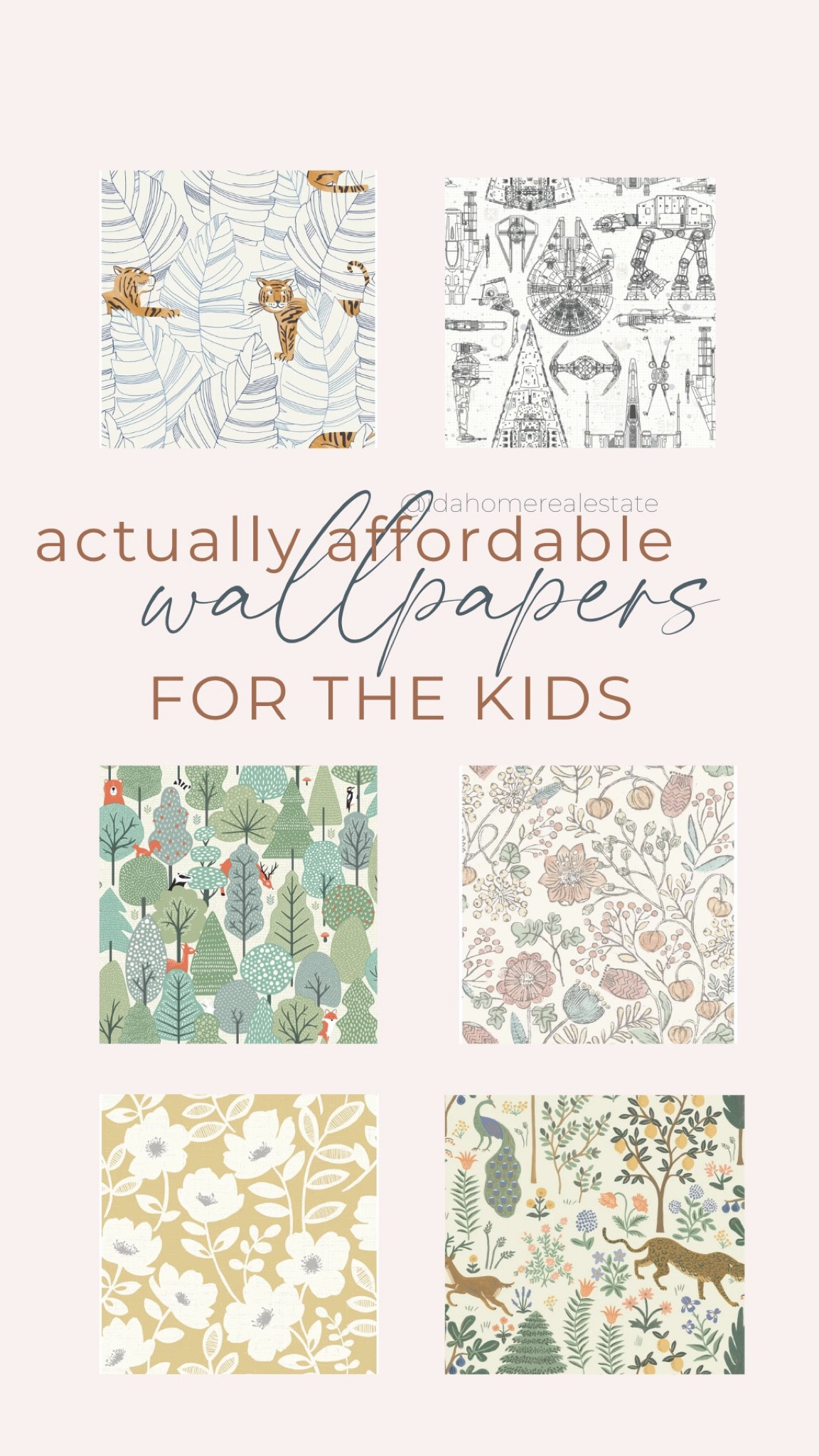 Actually affordable wallpapers! All under $2/foot. follow us on insta @idahomerealestate

Wallpaper for play room nursery wallpaper wallpaper for kids rooms 

#LTKfamily #LTKhome