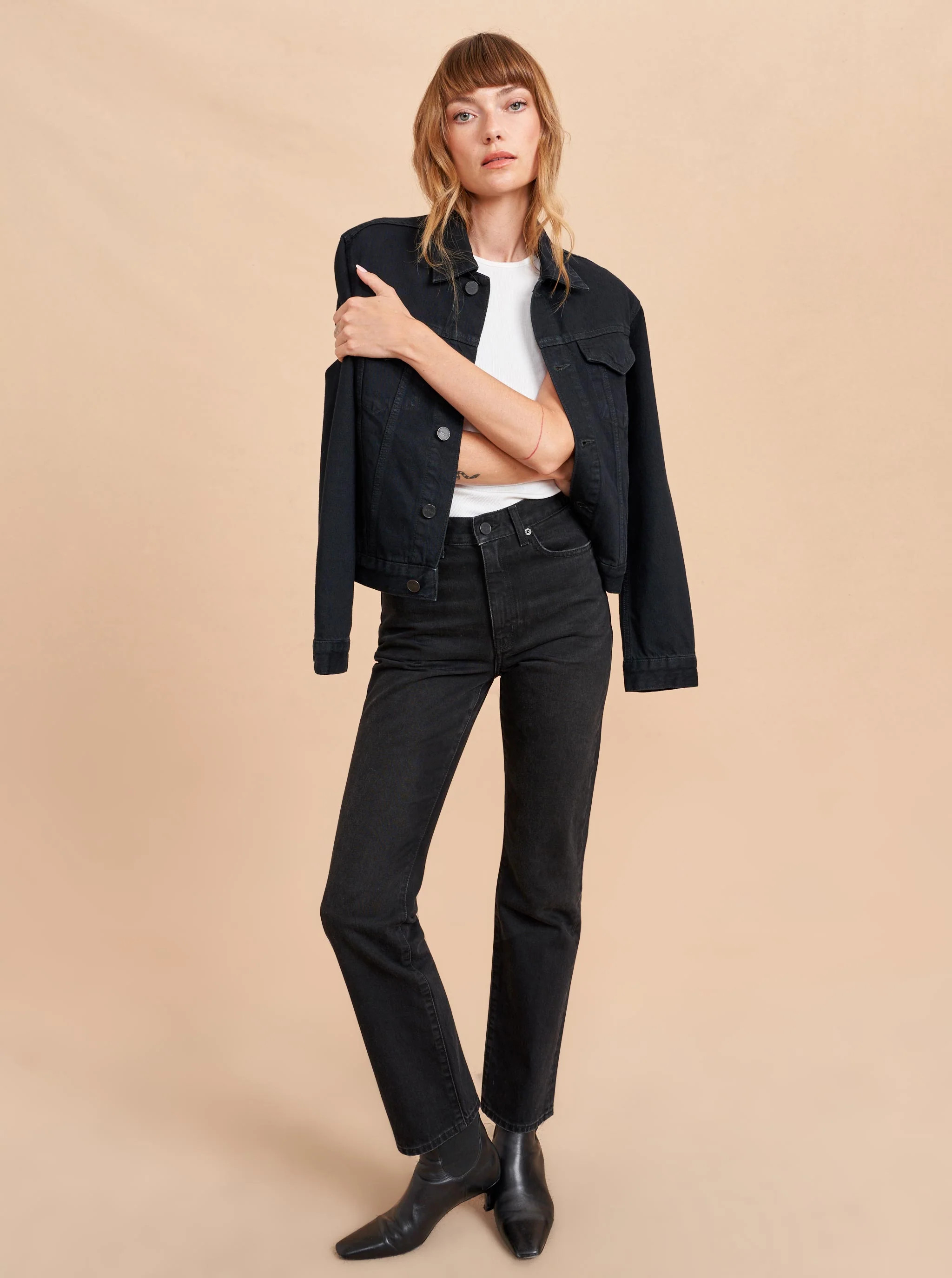 Molly High-Rise Straight Jean | La Ligne