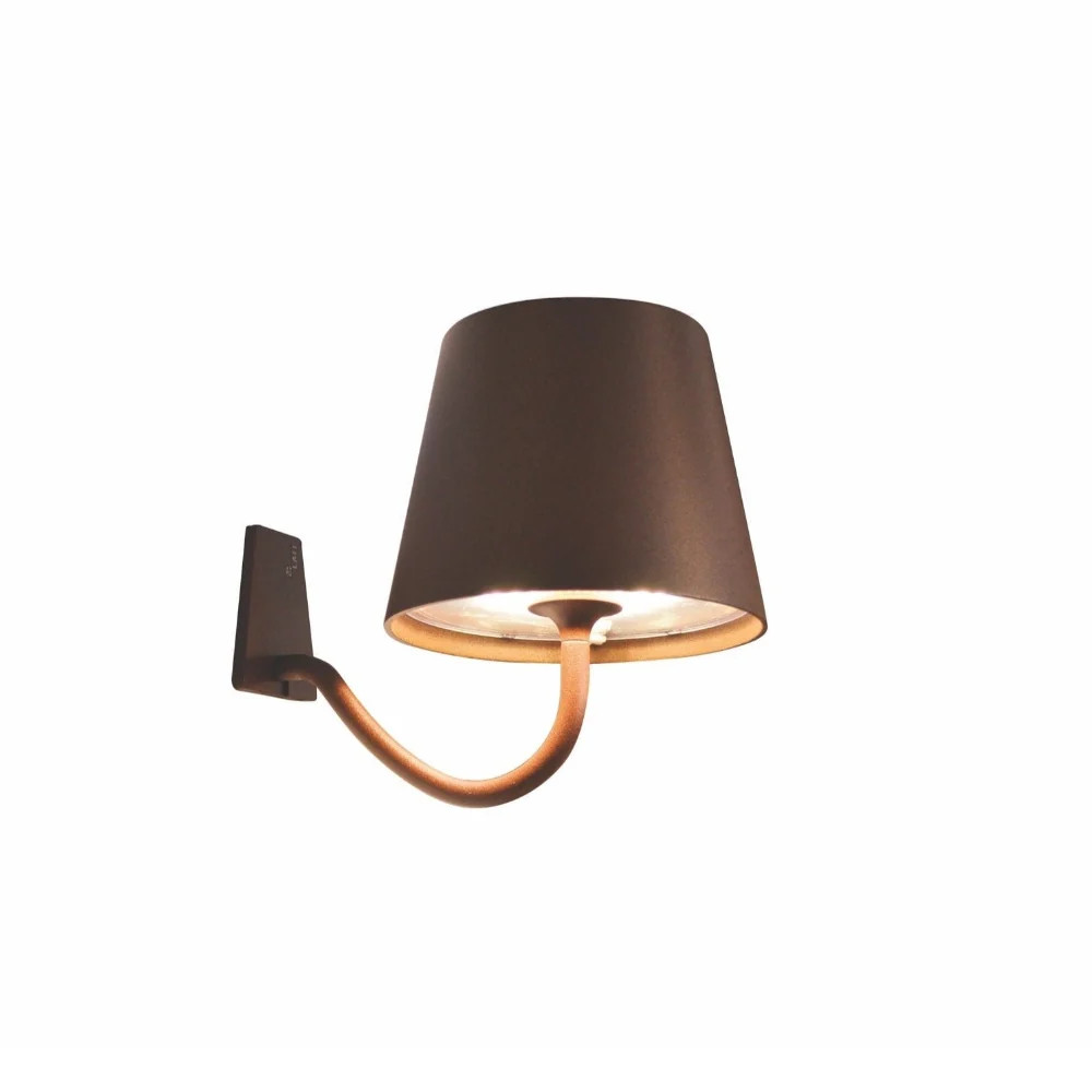 Zafferano Poldina Cordless Wall Lamp Rust | Sabavi Home