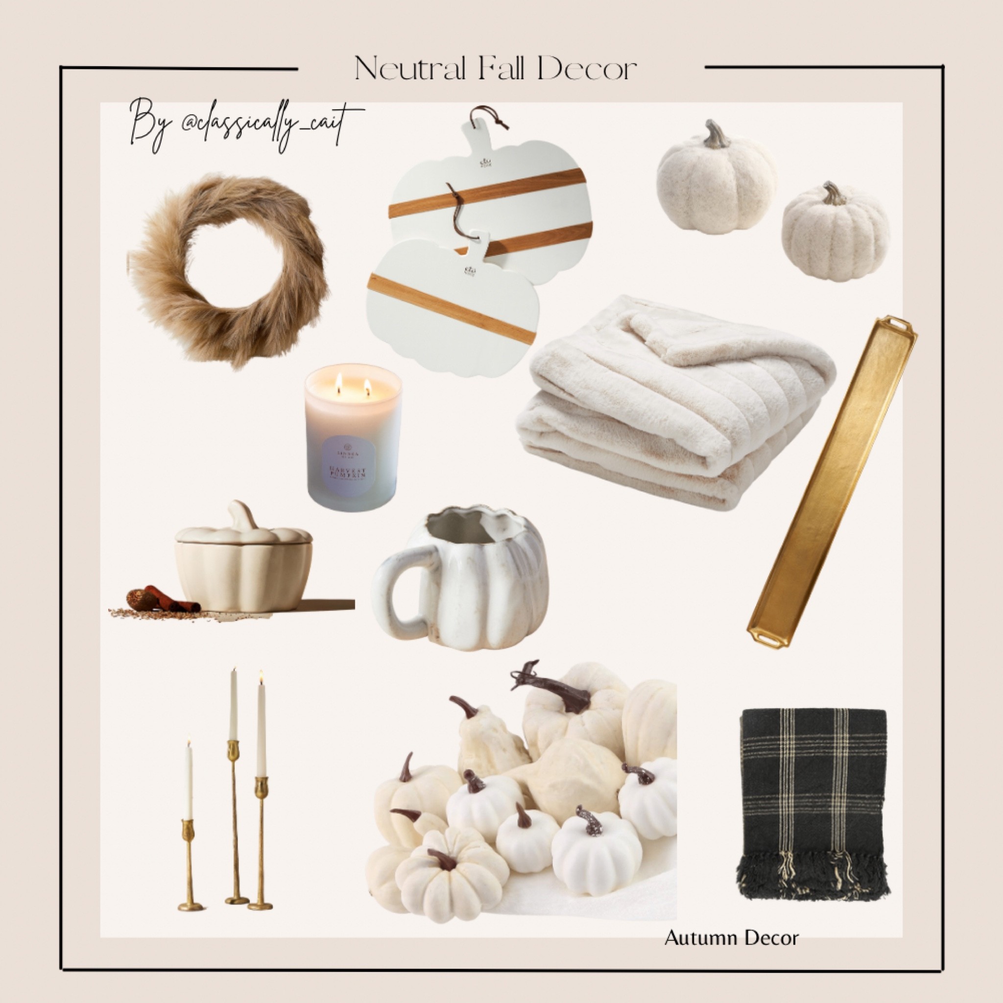 Neutral fall decor finds 🍂

#LTKSeasonal #LTKHalloween #LTKhome