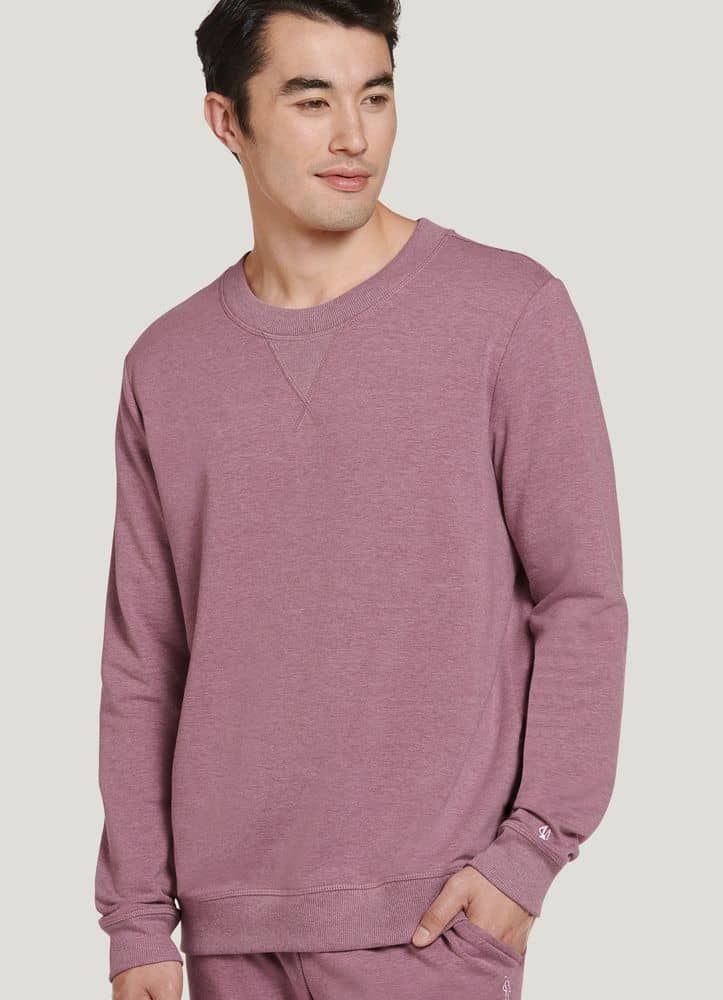 Jockey Eco Organic Cotton Fleece Crew Sweatshirt | Jockey