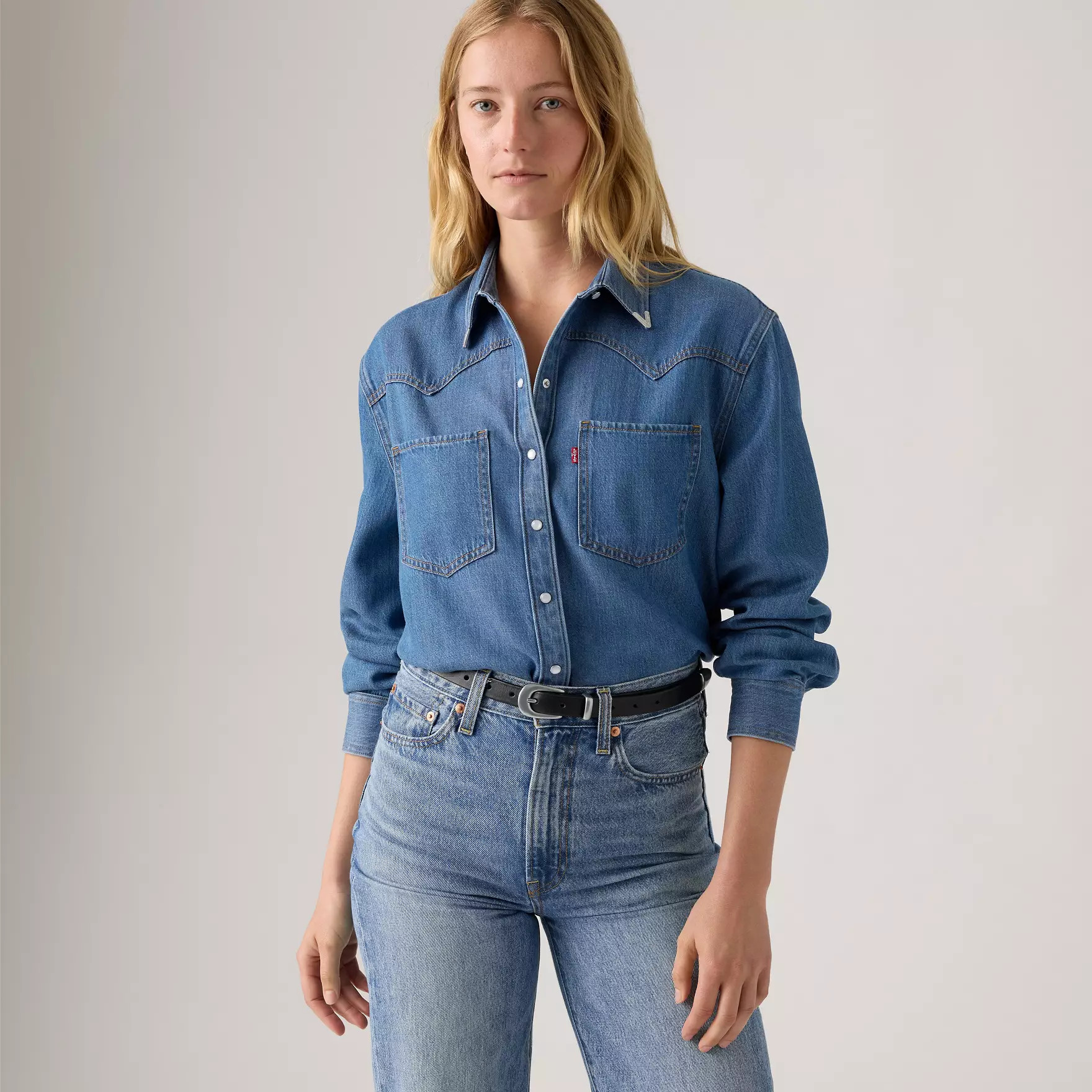 Teodora Metal Tipped Western Shirt | Levi's US