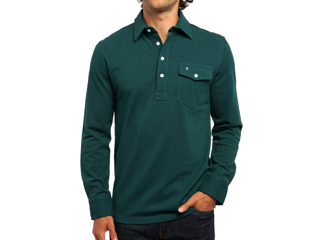 Long Sleeve Players Shirt - Ivy League | Criquet Apparel