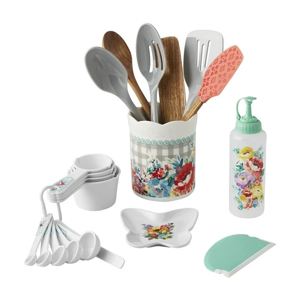 The Pioneer Woman 20-Piece Kitchen Gadget Set, Sweet Romance | Walmart (US)