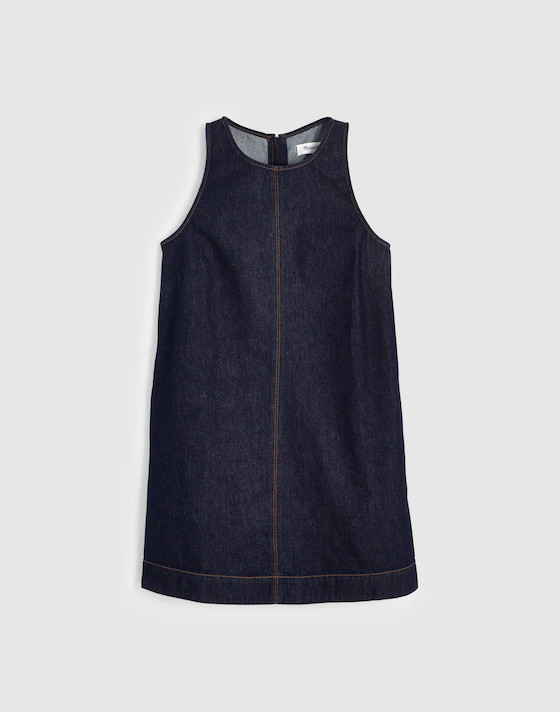 Denim Mini Shift Dress | Madewell