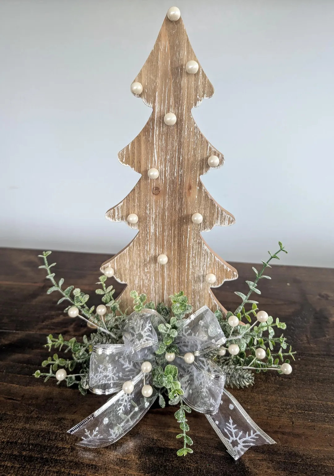 Boho Pearl Minimalist Christmas Tree Decor - Etsy | Etsy (US)