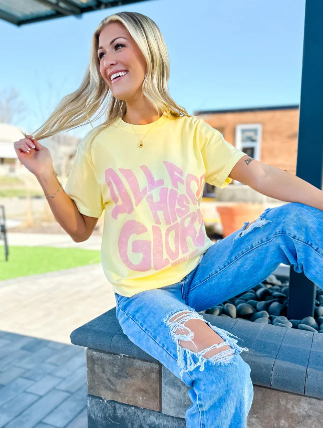 All For His Glory Tee | Worthy Wear
