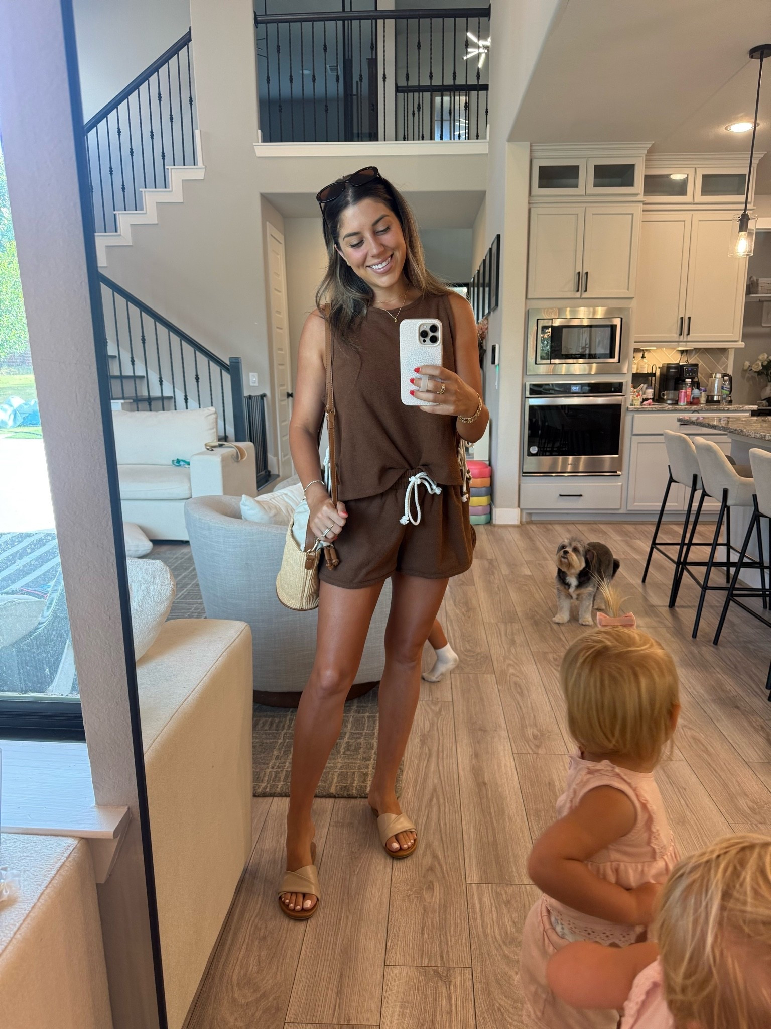 Just the cutest set ever! It’s sold separately, but im wearing a small in both the top & bottom!

#LTKdayinmylife #LTKgrwm #LTKootd