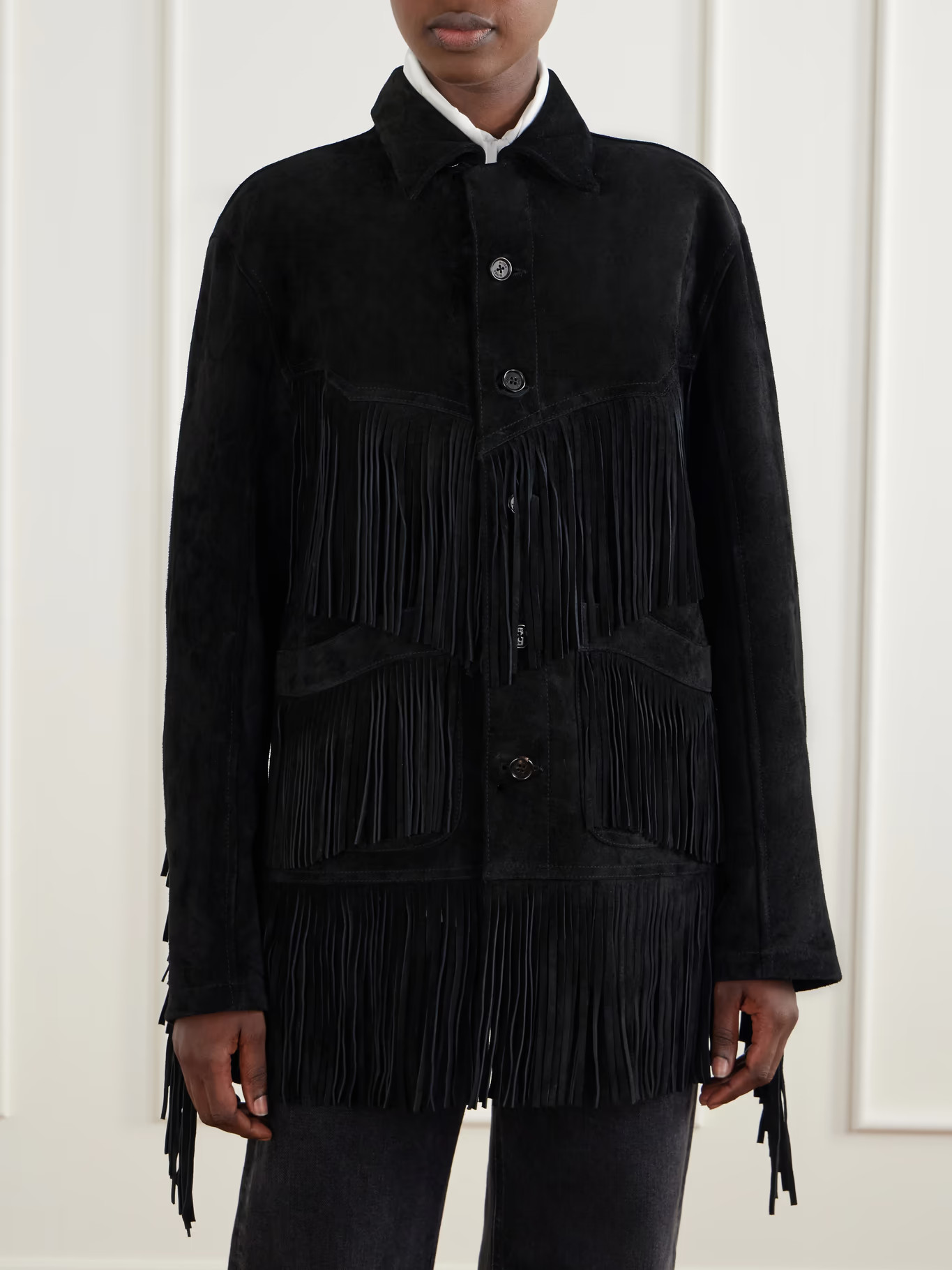Appalachian fringed suede jacket | NET-A-PORTER (UK & EU)