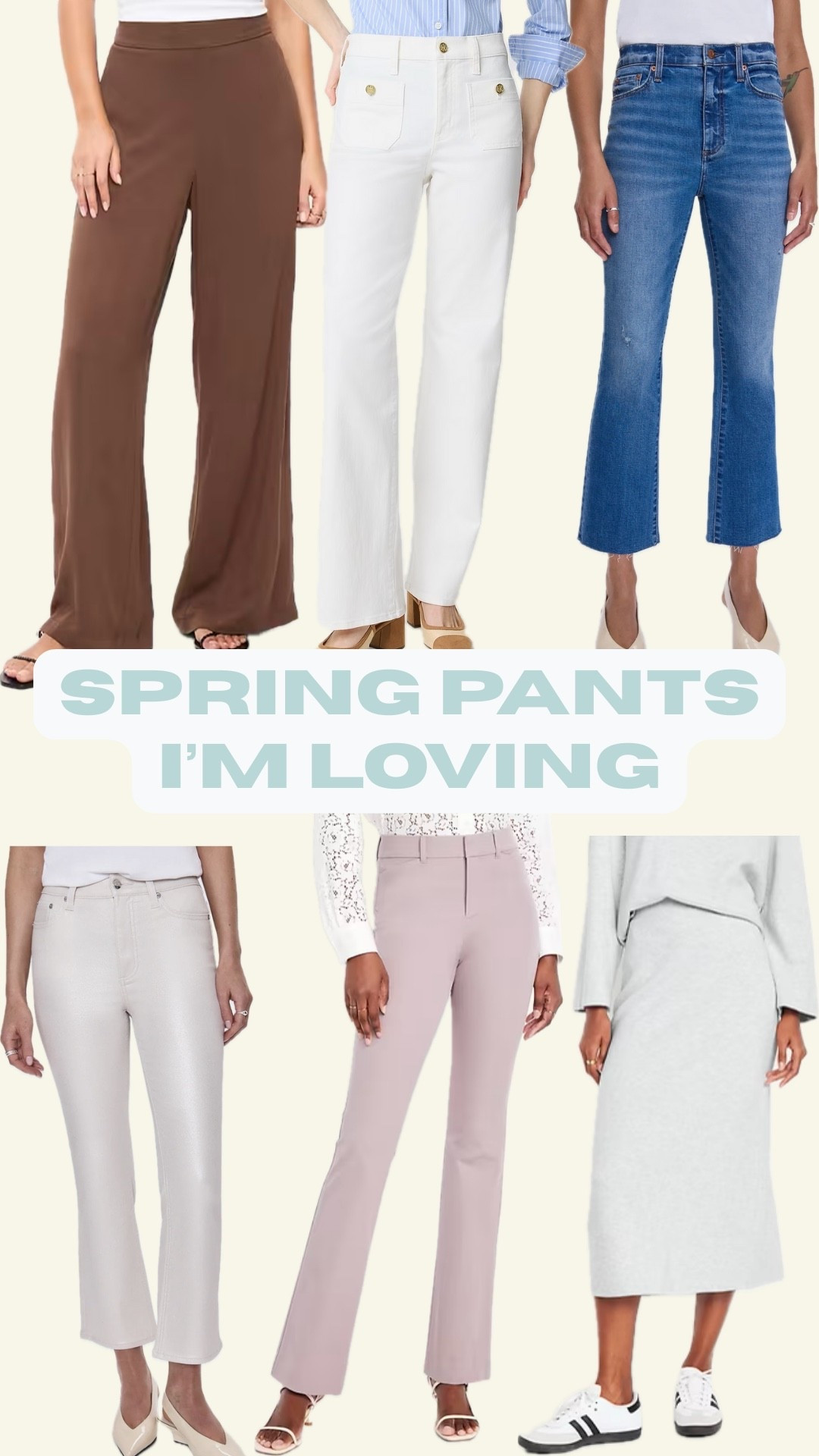 Spring pants I’m loving! Cropped flare | skirts | white pants

#LTKootd #LTKSaleAlert #LTKWorkwear