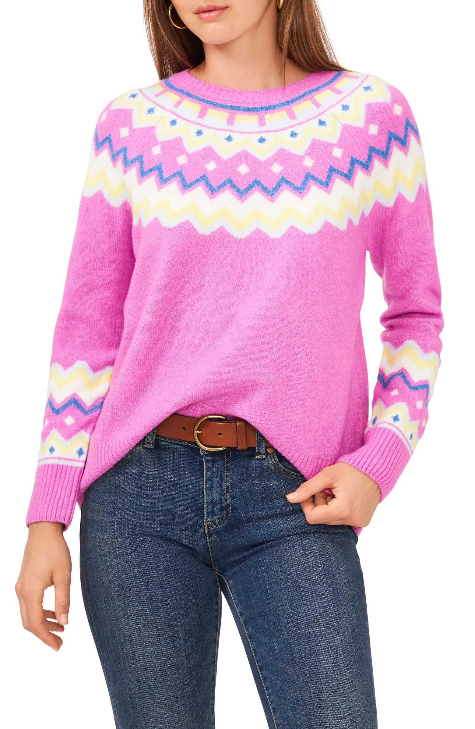 Fair Isle Crewneck Sweater | Nordstrom