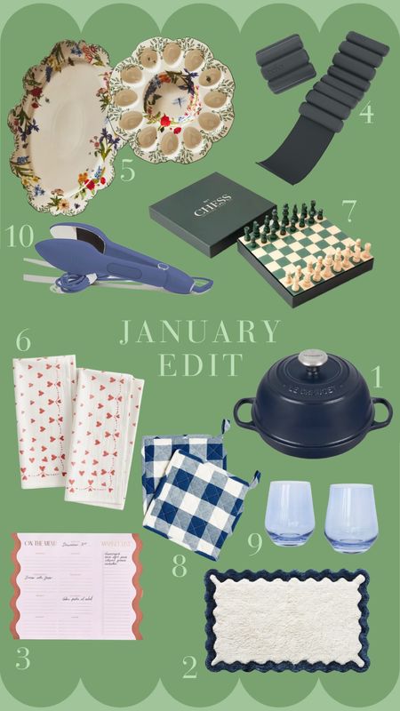 JANUARY EDIT — Home & Wellness!

Put together a bunch of my fav recent home & wellness finds/ favorites. Really want to get into cooking this year!

// workout accessories, grandmillenial decor, glassware, bakeware, valentines day decor, spring home decor, spring kitchen 

#LTKfitness #LTKhome #LTKfindsunder100
