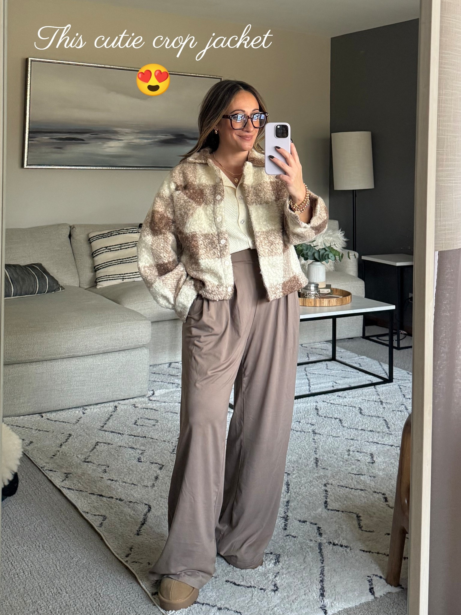 Loving this cute crop jacket for fall/winter! Perfect for petites!

#LTKOver40 #LTKPetite #LTKootd