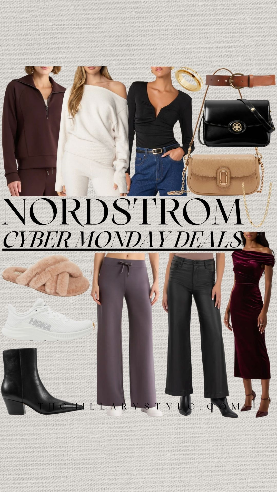 
🛍️ Nordstrom Cyber Monday Mega Sale: Spanx, UGG, Tory Burch & Designer Deals!
It’s the final day to score the best deals of the season! The Nordstrom Cyber Monday Sale is officially on, and the discounts are absolutely massive! We're talking must-have brands that never go on sale, like Spanx AirEssentials (a viral favorite!), UGG slippers, chic Tory Burch bags, and luxury finds from Marc Jacobs. This is your chance to grab those designer splurges and winter wardrobe essentials for up to 60% off. From cozy athleisure to the perfect holiday gifts and accessories, everything you need for the cozy aesthetic is marked down. Don't wait—these deals end at midnight! #LTKCyberWeek

#NordstromSale #CyberMonday #Spanx #UGG #ToryBurch #MarcJacobs #DesignerSale #HolidayGiftGuide #FashionDeals #WinterStyle #CozyAesthetic #TheHillaryStyle 

 

#LTKSaleAlert #LTKSeasonal #LTKOver40 #LTKSaleAlert