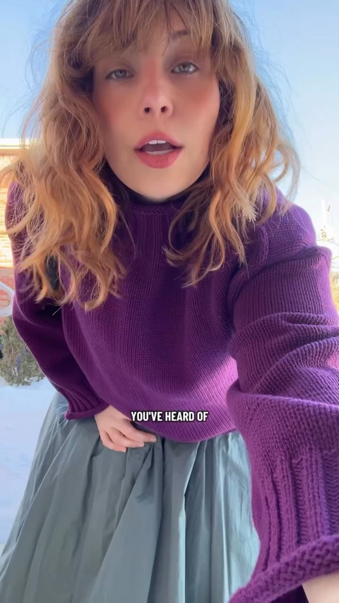 Dressing for the weather I want, featuring JCrew roll neck sweater, Doen Quinn dress and Steve Madden lug boots.