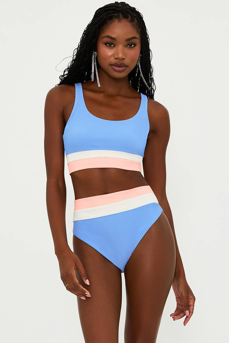 Mackenzie Top Alps Colorblock | Sports Bra | Beach Riot | Beach Riot