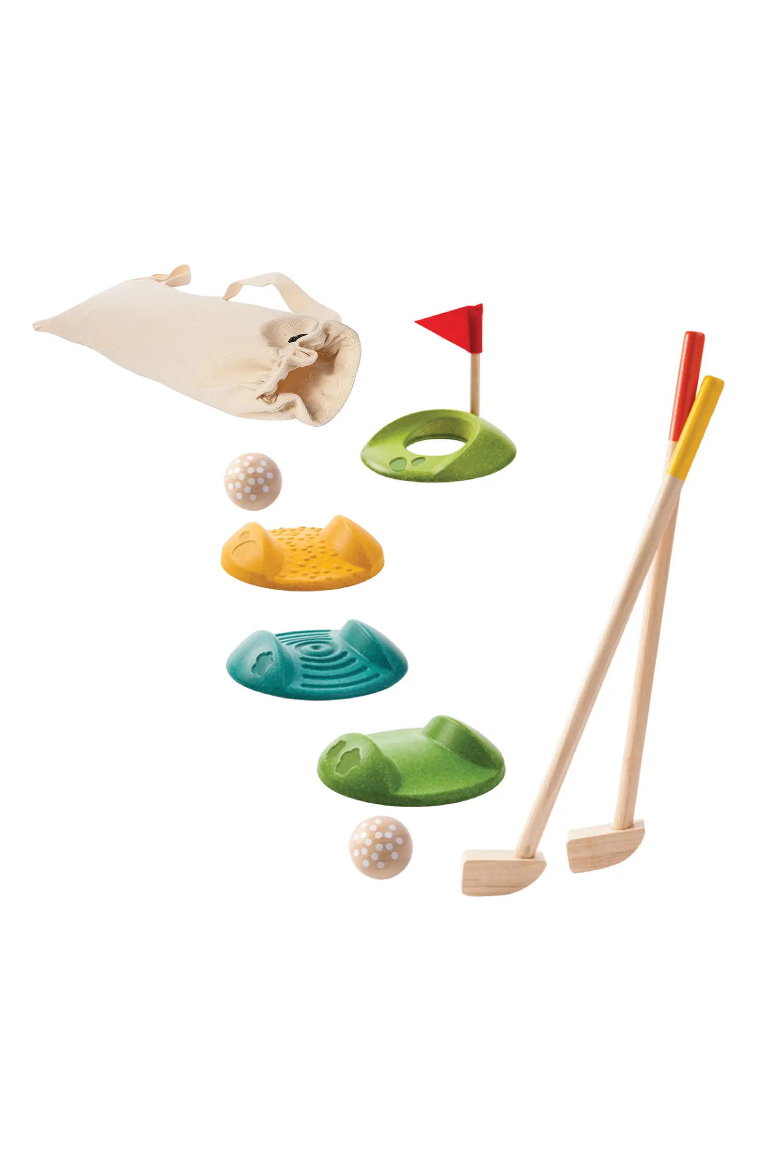 PlanToys® 8-Piece Mini Golf Playset | Nordstrom | Nordstrom