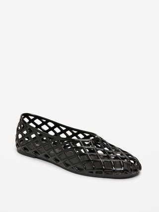 Jelly Lattice Ballet Flats | Old Navy (US)