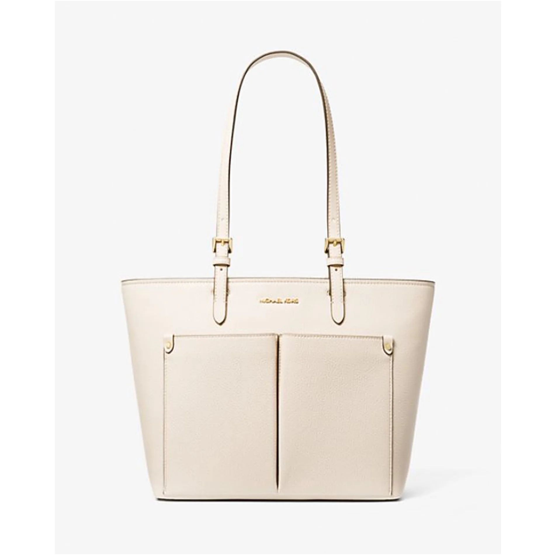 Michael Kors Womens Jet Set Travel Medium Double Pocket Tote (Light Cream) 35F3GTVT8B-Lcream | Walmart (US)