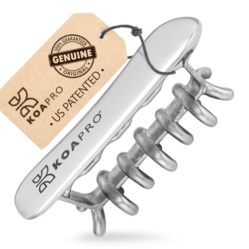 KOAPRO Facial Facia Blaster Tool for Sensitive Fascia Blasting - Face Gua Sha Tool Helps Lymphatic Drainage and Cellulite Reduction, Neck and Face Fascia Roller for Tight Skin, Deep Tissue Massager | Amazon (US)