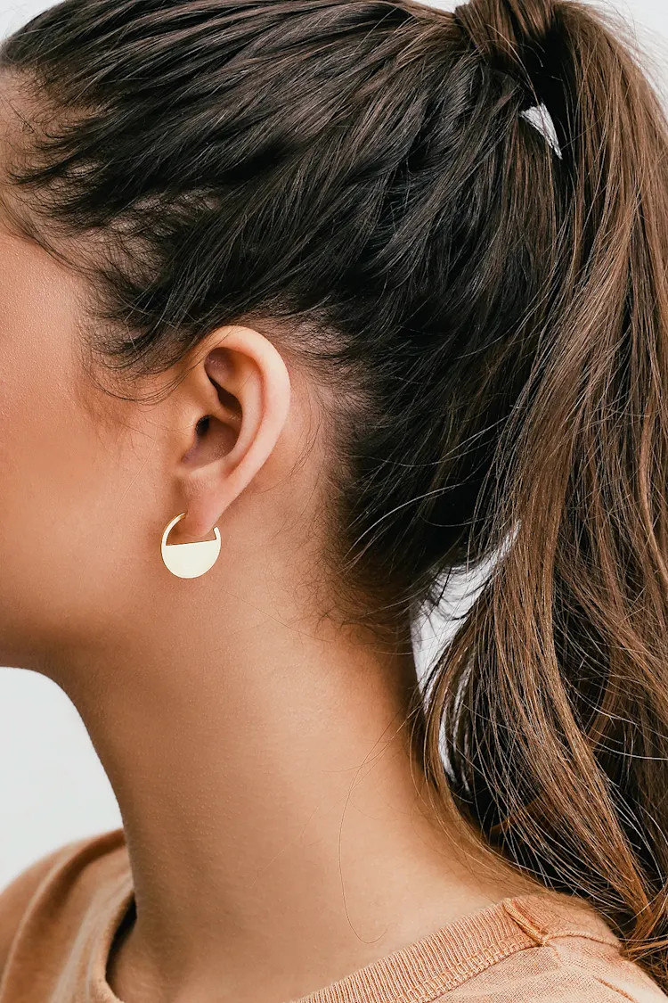 Art Deco Gold Earrings | Lulus (US)