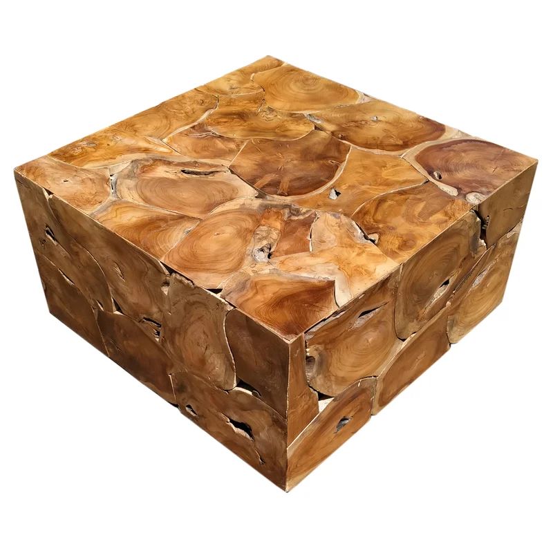 Artlone Solid Wood Block Coffee Table | Wayfair Professional