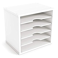 Ballucci File Organizer Paper Sorter, 5 Tier Adjustable Shelves Office Desk Organizer, 13 5/8" x ... | Amazon (US)