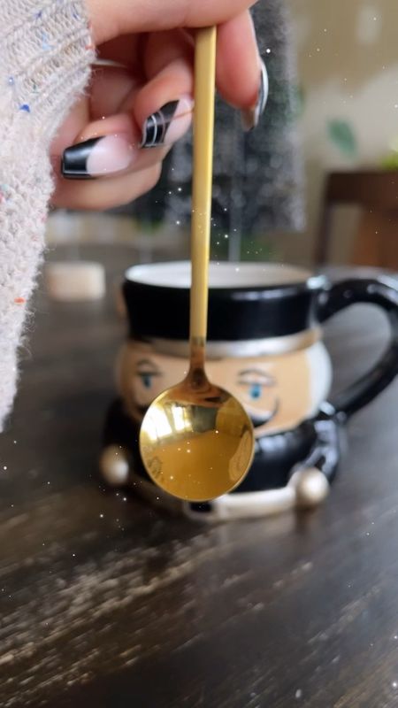 Nutcracker Christmas Coffee Mug and Gold Stir Spoons

#LTKGiftGuide #LTKHoliday #LTKSeasonal