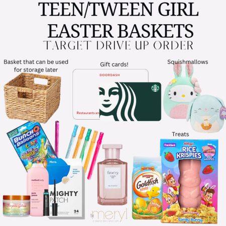 Fun items for tween and tween Easter baskets for girls
Finery Cologne Target Finds Sqishmallow Pimple Patches Gift Cards Easter Candy

#LTKSeasonal #LTKfindsunder50 #LTKhome