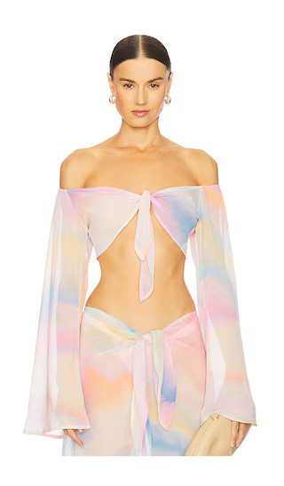 Bananhot Grace Top in Blush. - size S | Revolve Clothing (Global)