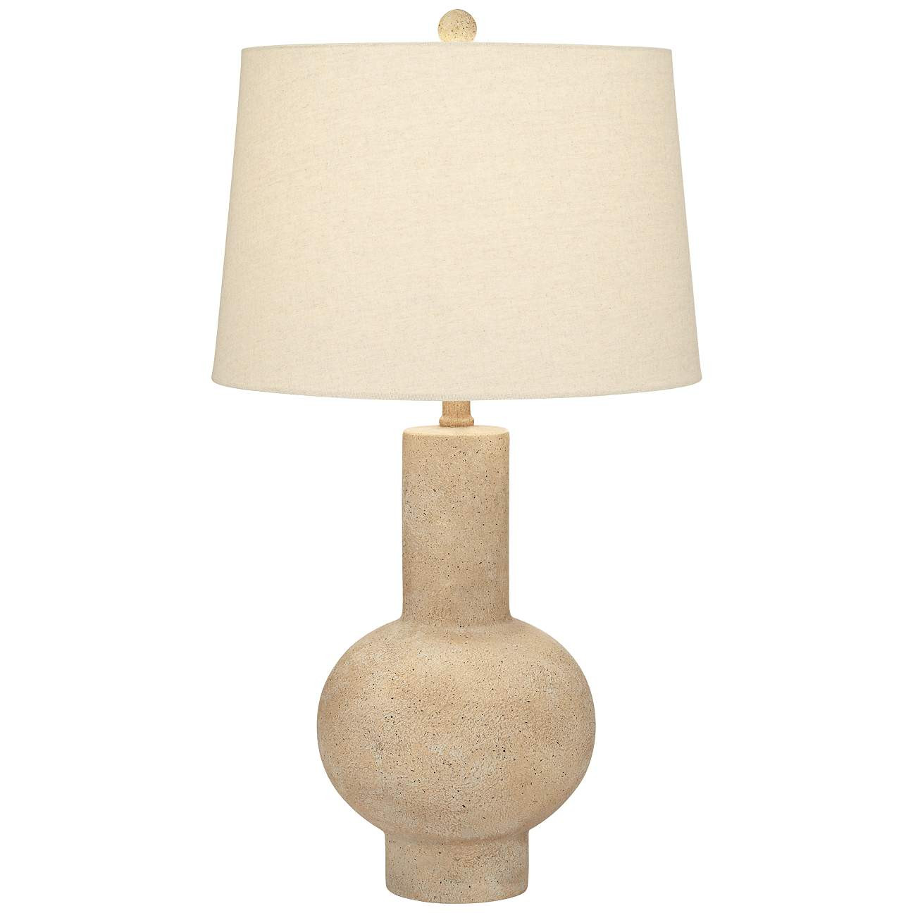 360 Lighting Sandstone Gourd Modern Table Lamp - #128X4 | Lamps Plus | Lamps Plus