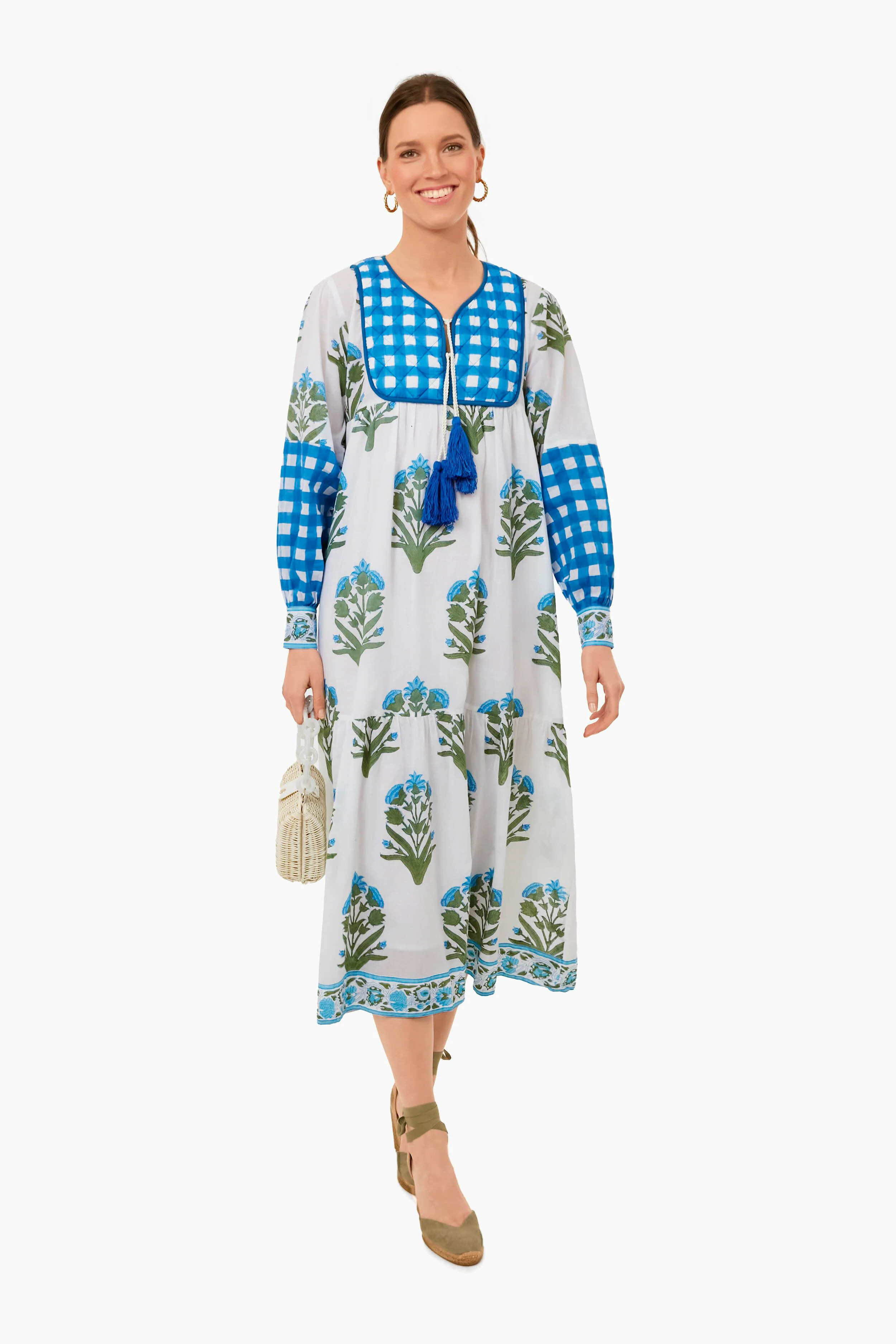 Cornflower Blue Palladio Garden Jodhpur Dress | Tuckernuck (US)