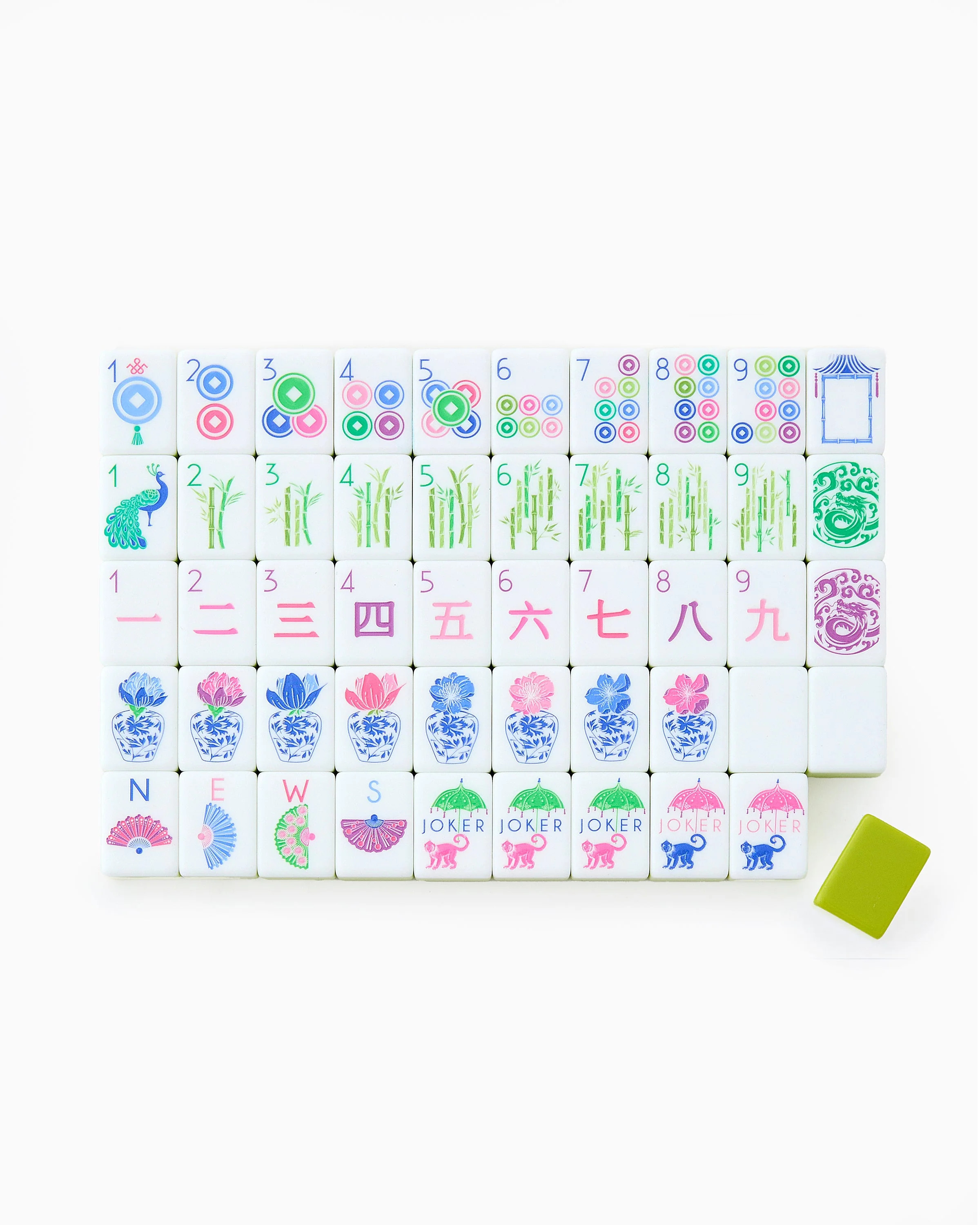 Limoncello Mahjong Tiles | Oh My Mahjong